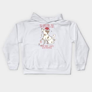 Fairy Light ,Dog ,Christmas Kids Hoodie